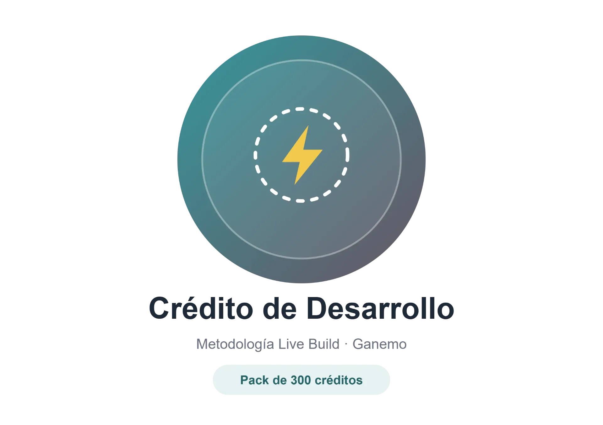 Build Live Pack (Créditos Developer)